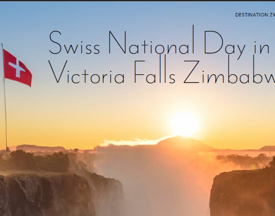 Swiss National Day in Victoria Falls Zimbabwe