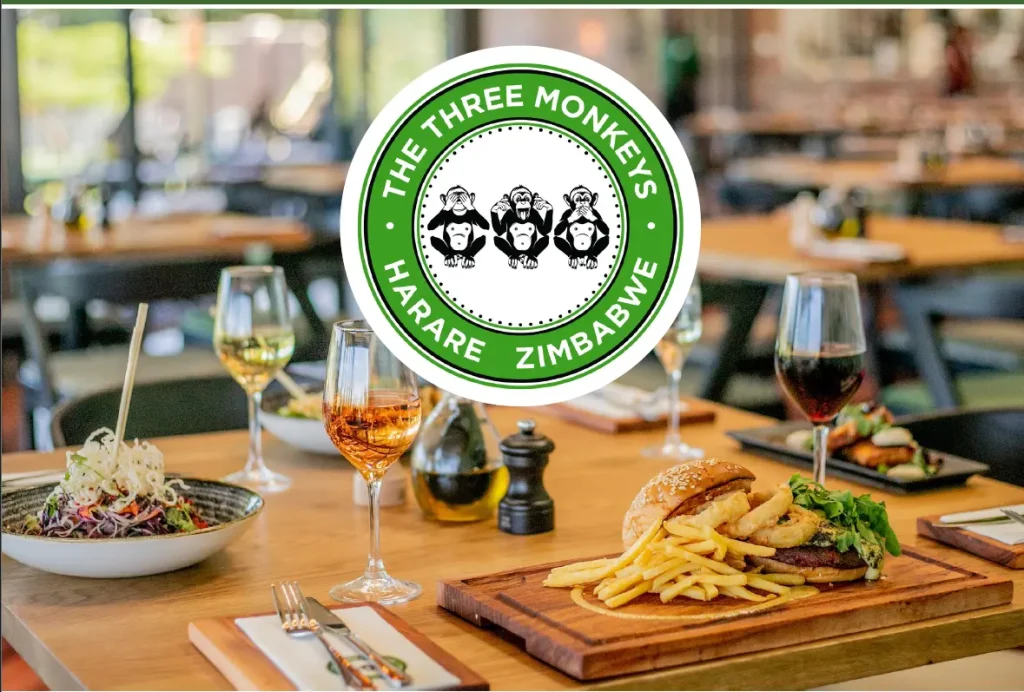 Three Monkeys in Harare Fun dining shines through in the food
