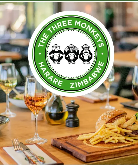 Three Monkeys in Harare Fun dining shines through in the food